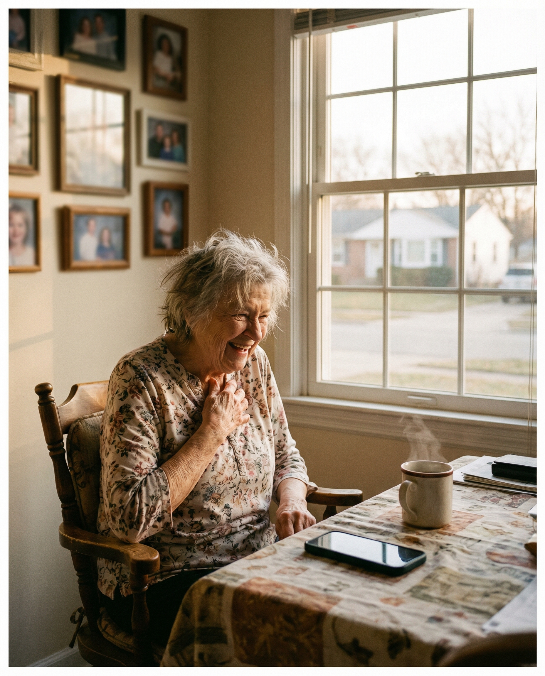 Connection and conversation illustration